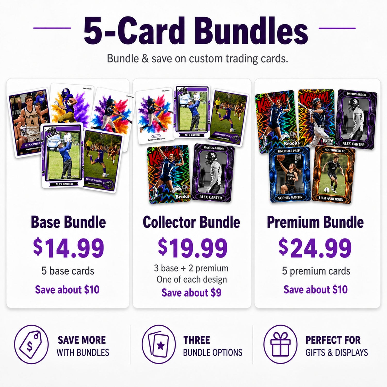 Custom Printed Trading Cards