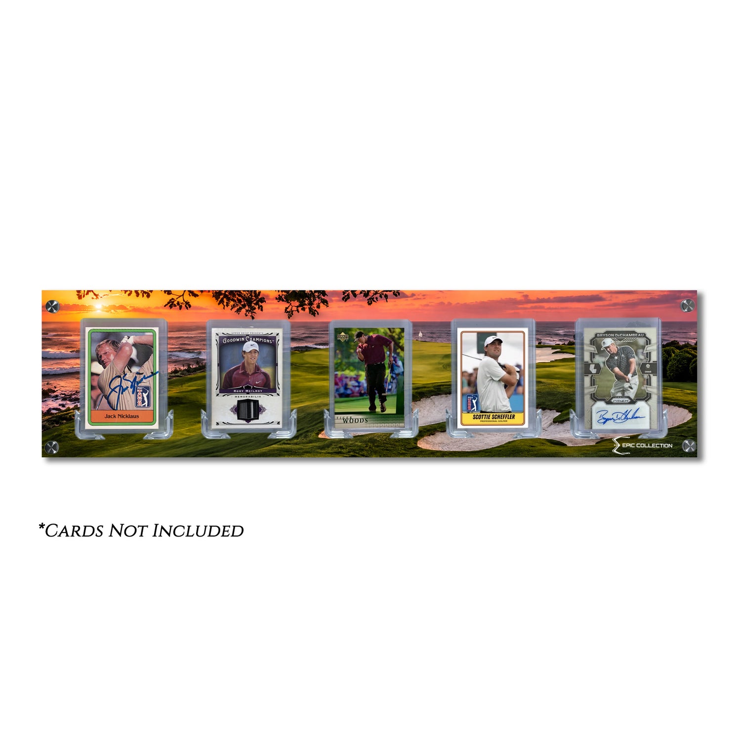 Elite Display - Stadium Series, Golf, Ocean Sunset