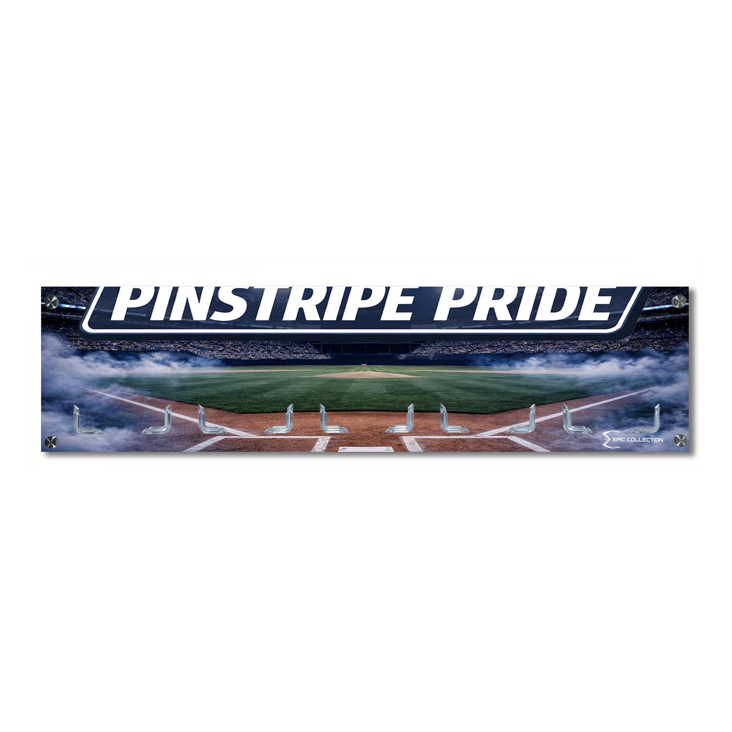 Elite Display - Super Fan, Baseball, Pinstripe Pride