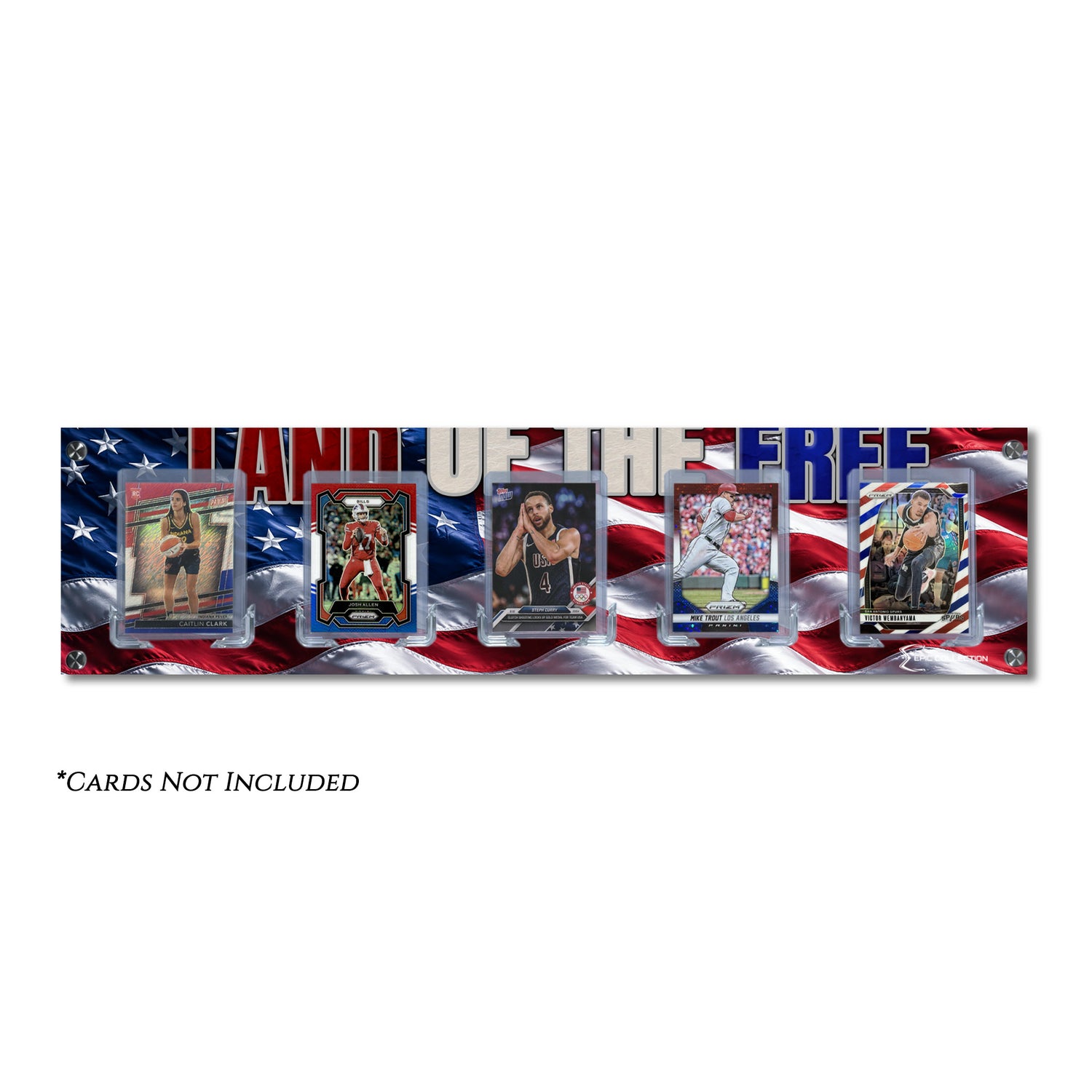 Elite Display - Collector Series, Red, White, and Free