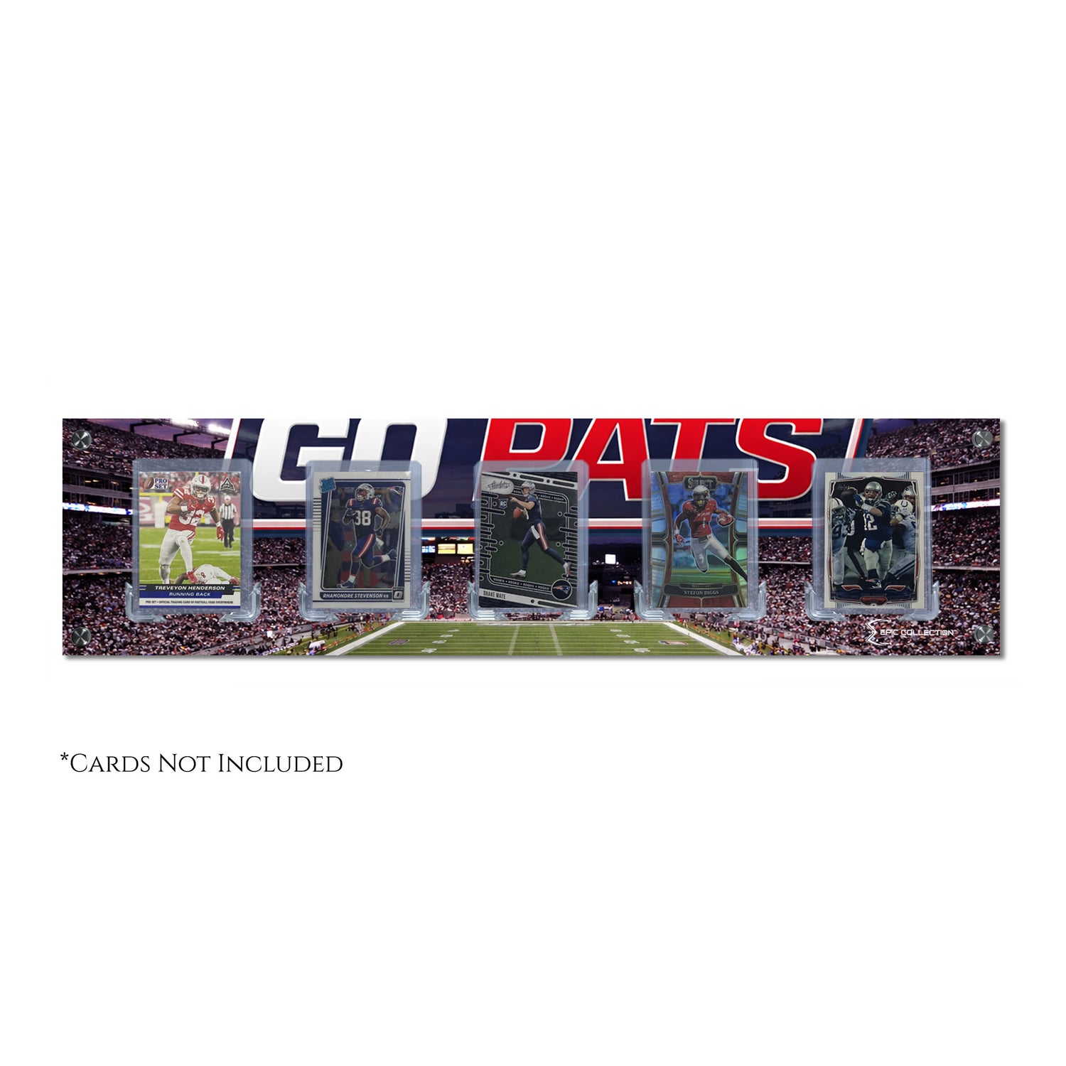 Elite Display - Super Fan, Football, Go Pats